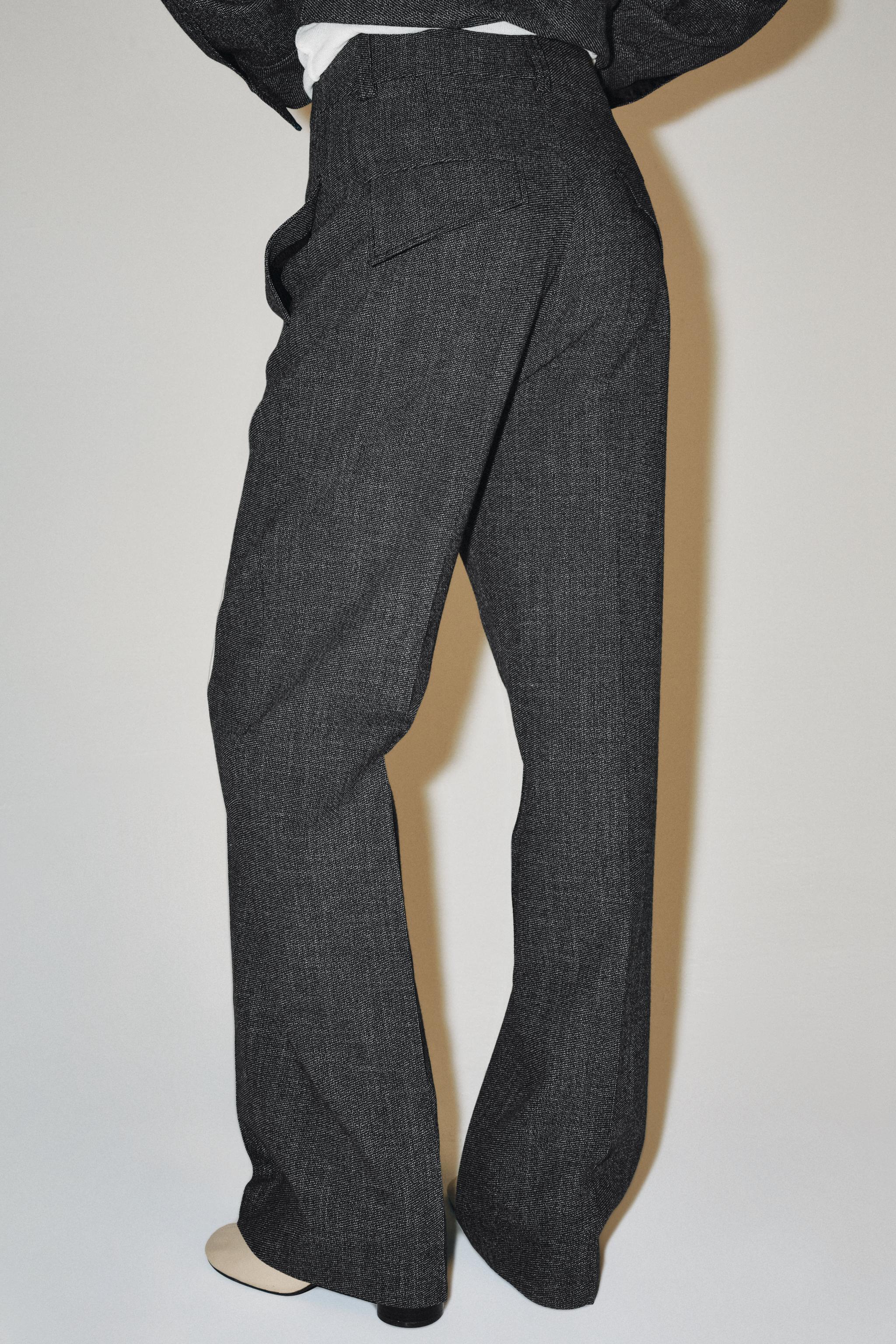 PANTALON À JAMBES LARGES TAILLE HAUTE ZW COLLECTION